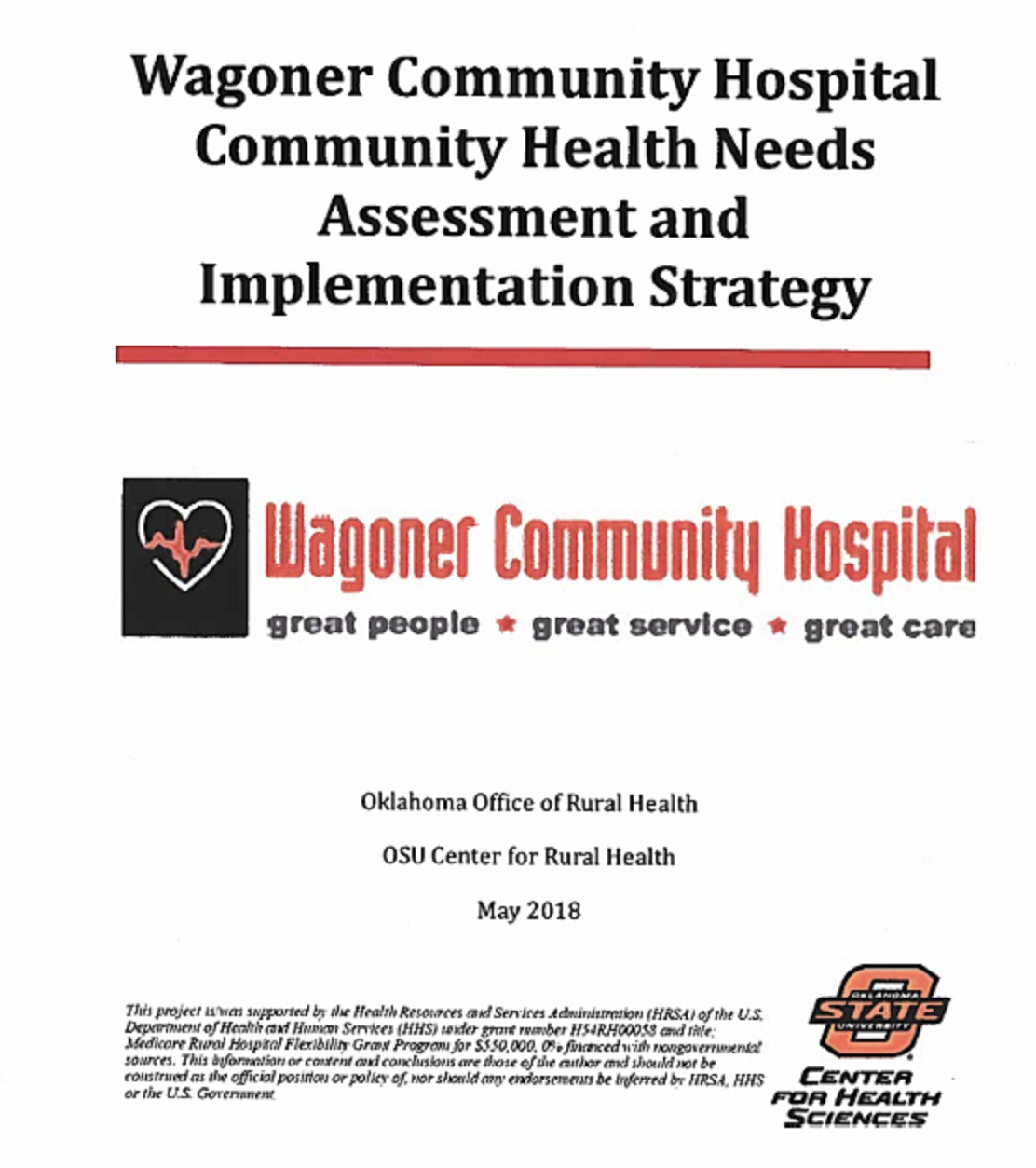 About Wagoner Hospital